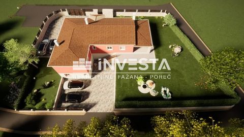 In a wonderful location a house is for sale in the Roh-Bau phase. It has a total area of 221 m2 and was built on a plot of land of 1084 m2. The house is a one-story building with a basement where there is a tavern and a cellar.   The house consists o...