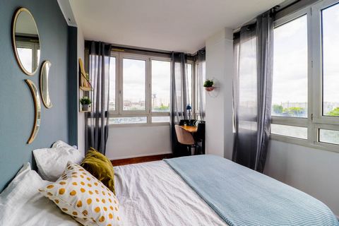 Co-living : confortable chambre de 11 m²