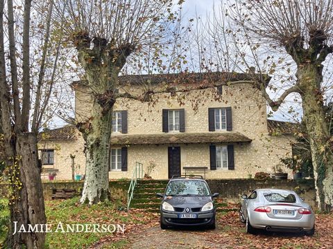 Situated In the commune of Pessac sur Dordogne, in a small hamlet: a beautiful stone dwelling house on four levels with 2.5 HA of land. The dwelling house is made up of:   On the ground floor:   A covered terrace with BBQ of approximately 30 m2 A fit...