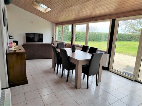 As usual, 50/50 IMMOBILIER guarantees you the lowest prices on the market and offers you this new house of 110 m2 with garage and outbuilding. The property, nestled on a plot of more than 3200 m2, will fill you with its potential. From the entrance, ...