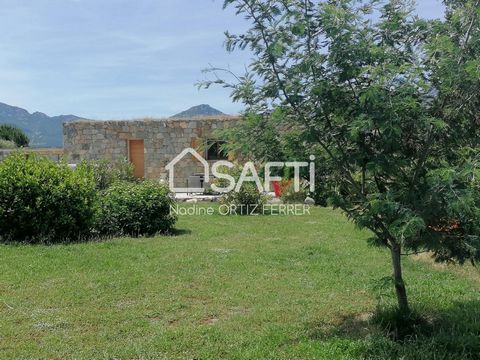 Sise in the village of Calenzana, dream property with a breathtaking environment beetwen sea and mountain near the Airport . The wonderful garden 4500 square meter lovely flowery with its salt pool complete this country stone property. 115 square met...