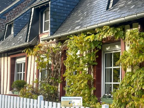 A quelques pas de la plage de VAUCOTTES, parfaitement située entre ETRETAT et YPORT, superbe chaumière, avec jardin de 328 m2 et parking, ayant fait l'objet d'une rénovation de grande qualité. L'alliance parfaIte du charme de l'ancien avec le confort...