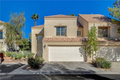 Beautiful townhome located in sought after Desert Shores Racquet Club. Featuring tasteful upgrades t/o this home is very well maintained & includes recently installed Renewal by Anderson windows & A/C unit. Rich maple cabinetry & granite with stainle...