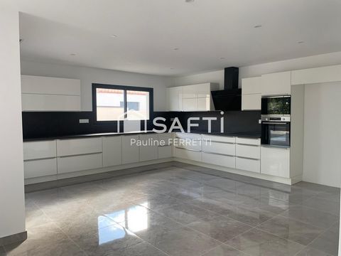 Villa moderne T4, 125 m2 avec piscine et garage