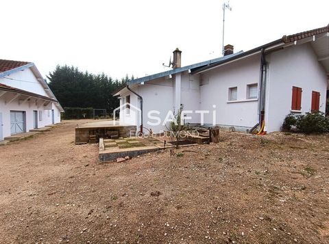 Jolie maison de plain-pied de 148 m2 habitable sur terrain de plus de 5 hectares