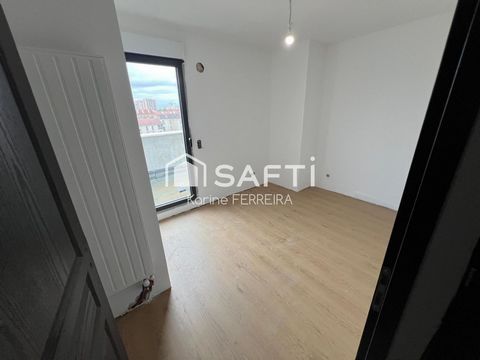 APPAFRTEMENT T3 au 3ème ÉTAGE + LOGGIA