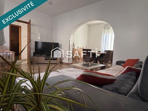 Semi mitoyenne , 4 chambres , garage , dépendances