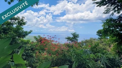 Maison vue imprenable sur la mer - terrain constructible!