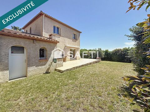 exclusivité chez SAFTI Villa 3 chambres garage sur belle parcelle de 610m2