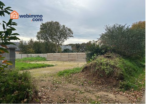 Terrain constructible - 573m² - Ploubezre