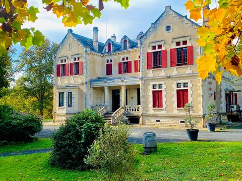 Propriété d'exception du XIX siècle  Rénovation haut de gamme à proximité de Bazas