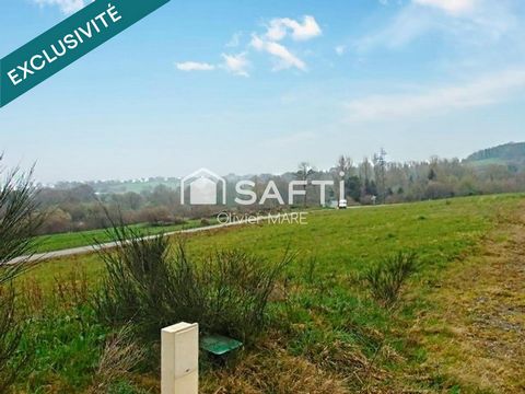 Terrain à bâtir de 1032 m², viabilisé, à 7 kms de Flers
