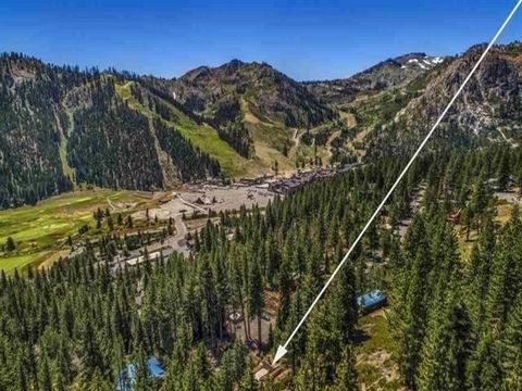 Unique uphill lot on Sandy Way in Olympic Valley offers striking ski area views. Close proximity and access to the Palisades Tahoe ski area and the Village. Start from scratch and design your Tahoe mountain paradise. Call Listing office for additiona...