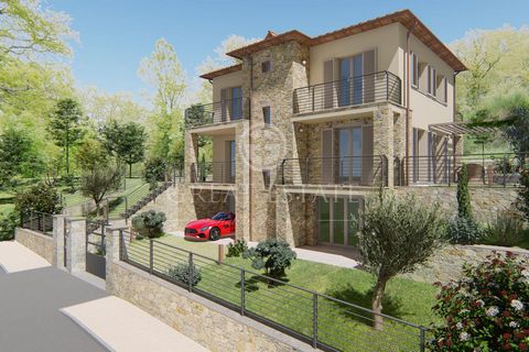 New built Villa for sale in Tuscany - Focaiole Alta. Little cottage included in the Focaiole Alta lotting, a stone thrown from the San Casciano dei Bagni’s spa. It is in the most panoramic location of the town, with a splendid view over the valley be...