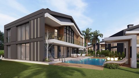 NELLE REGIONI DI SASALI VILLA Rack Vega Sasalı è costruito su una superficie di 7.030m2; Si compone di piscina indipendente di 45m2, parcheggio coperto per ogni villa, ampie aree paesaggistiche, centro fitness comune, 12 ville di lusso con struttura ...