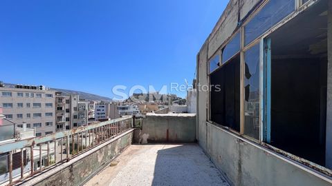 Central Athens, Psiri, offered for sale exclusively by our company, a commercial building with a total area of 868.55 sqm built in the early 1970s. History: Located at a very strategic point between Theatre Square and Heroes Square in Psiri, it serve...