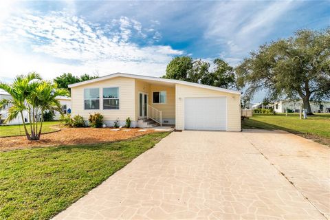 REDUCED! Best deal in the neighborhood. Own your own land!! No land lease!! No Co-op!! Very low HOA of $35 per year and optional membership to the Community Clubhouse for $250 per year. No CDD and no flood zone!!! This 2 bedroom 2 bathroom mobile hom...