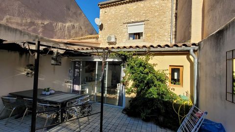 Nice village with all shops and restaurants, 15 minutes from Beziers, 15 minutes from Narbonne, 10 minutes from the coast and close to the protected parc of La Clape. Beautiful and large stone character house offering about 135 m2 of living space inc...