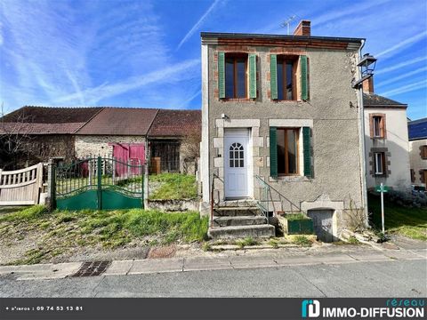 Mandate N°FRP149912 : House approximately 55 m2 including 3 room(s) - 1 bed-rooms - Cour * : 220 m2. - Equipement annex : Cour *, parking, double vitrage, combles, Cellar - chauffage : electrique - Class Energy E : 297 kWh.m2.year - More information ...