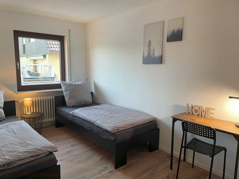 Comfortable and affordable temporary living - you'll feel at home with us! Are you looking for a second temporary home where you can feel completely at ease? Ideal for fitters, expats, students or interns. In our modern furnished and freshly renovate...