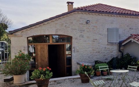 This stunning stone property is designed for comfortable living and has been completely restored by local craftsmen. It consists of the main house with 4 bedrooms, a guest house with 5 bedrooms (possible gite business - subject to necessary permissio...