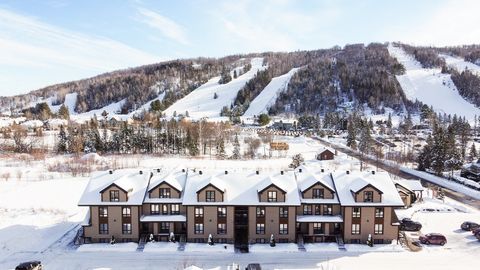 PRICE FOR THE END OF PHASE 1 CONDOTEL: A LUXURY YOU CAN NOW AFFORD!!! Located at the foot of Mont Saint-Sauveur, this new accommodation site offers the prestige of a pied-à-terre alpine luxury within walking distance of various services and a several...