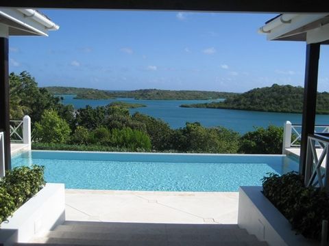 A beautiful architect designed property, located in a tranquil area of this much sought-after island. High quality Caribbean style interiors combined with bright and spacious accommodation characterise this coastal villa. Thanks to the elevated posit...