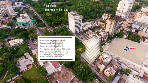 Onroerend goed te koop op een uitstekende locatie voor $ 1.050 USD per m2, stadscentrum gelegen in het nationale district in de Alma Mater tussen Simón Bolívar en José Contreras met 786 m2 perceel, voorkant met 24,23 m2 en achterkant met 37,8 m2. Die...