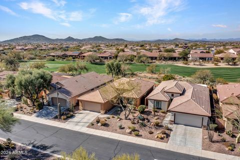 Welcome to your ultimate retreat in the heart of Anthem Country Club! This stunning home, nestled on a fabulous golf course lot within a tranquil cul-de-sac, offers an unparalleled blend of luxury and comfort.Experience sustainable living with the ad...