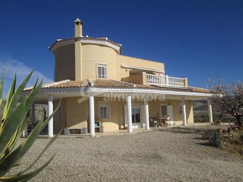 A fabulous three bedroom detached two storey villa for sale in the area of Las Pocicas here in sunny Almeria Province. The villa is situated on a large plot surrounded by almonds and with its elevated position offers fantastic all round views of the ...