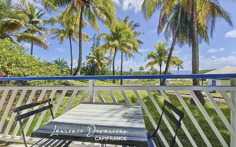 Dpt Guadeloupe (971), à vendre SAINT FRANCOIS appartement T1 de 25 m² vue mer
