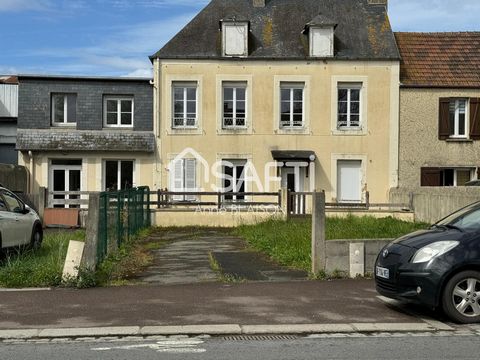 Sur la commune d'ISIGNY-SUR-MER, votre conseillère Anne BLAISON, vous propose cette maison d'habitation à rénover. Au rez-de-Chaussée : séjour, espace cuisine, salon, toilette A l'étage : 2 grandes chambres en enfilade, un espace bureau, une salle de...