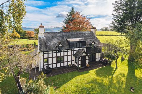 Welcome to Gungrog Fawr, a stunning detached farmhouse set on approximately 10.81 acres of picturesque grounds, complete with outbuildings and breathtaking countryside views. This charming home has been thoughtfully extended and modernized by the cur...