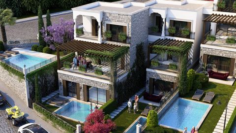 APARTMENTS MIT PRIVATEM POOL MIT VOLLEM MEERBLICK IN KUSADASI SOGUCAK PROJEKT-FUNKTIONEN UNSER PROJEKT BESTEHT AUS 5 DUPLEX- UND 5 GARTENGESCHOSSEN 2+1 WOHNUNGEN UNSERE 2+1 APARTMENTS AUF DEN GARTENETAGEN VERFÜGEN ÜBER EINEN PRIVATEN GARTEN UND EINEN...