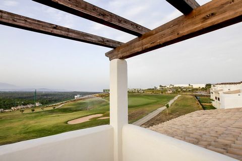 This impressive duplex penthouse is located in the prestigious Alcaidesa Golf urbanization, in Alcaidesa, Cádiz. The property, situated on the frontline of golf, offers incredible panoramic views that include views of the golf course, mountains, and ...