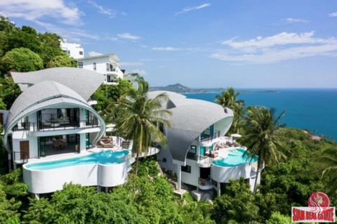 Questa offerta commerciale di un complesso di ville resort di lusso a Chaweng Noi, Koh Samui è composta da un totale di 10 camere da letto con bagno privato, tutte con vista mozzafiato sul mare. Il complesso è diviso in 2 lati distinti, ognuno con le...