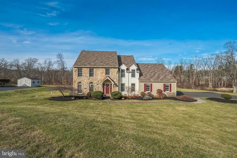 Welcome to your perfect home! This stunning custom-built residence is situated on a tranquil, level 2.33-acre lot in the highly desirable Central Bucks School District. Upon entering, you are welcomed by a grand two-story foyer that flows seamlessly ...