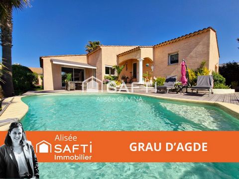 GRAU D'AGDE - À 5min des plages à vélo