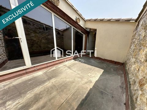 Maison de village type loft - 125 m² habitables + garage 125m2, terrasse, mezzanine et suite parentale – Coursan