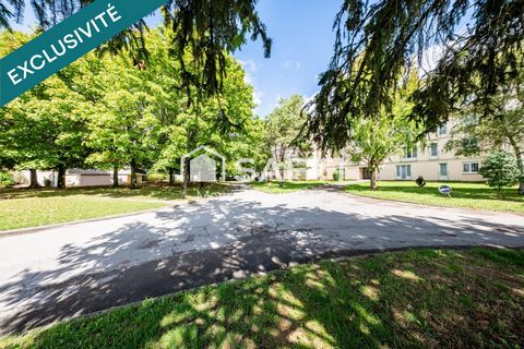 Chevigny-saint-Sauveur, appartement traversant T4 de 85 m2 - 2 chambres -double séjour-parc et stationnement