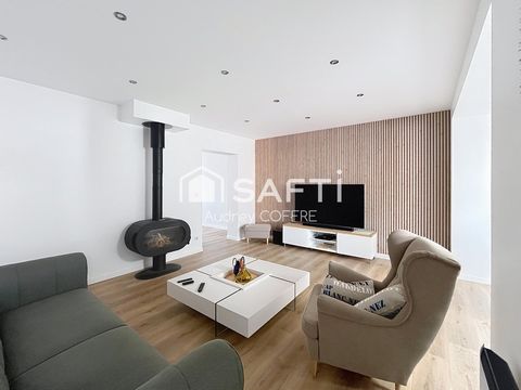 Maison d'architecte entièrement rénovée