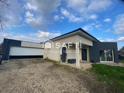 Maison PMR de plain-pied T5 de 125 m2 sur 11 ares 68