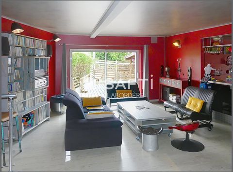 Maison rénovée pleine de charme et d’originalité.