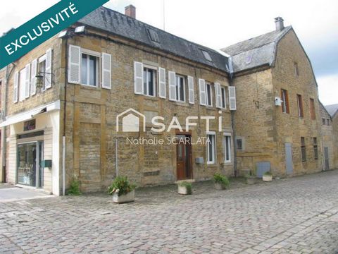 GROS POTENTIEL pour cette maison de 180 m² avec partie HABITATION et LOCAL COMMERCIAL