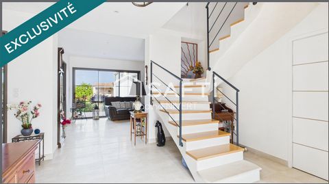 Maison contemporaine 162M2, 3 chambres, jardin, garage 29M2