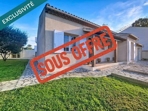 Villa de plain-pied avec garage et terrain piscinable à Mauguio