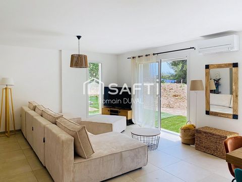 Maison contemporaine récente avec piscine – Secteur recherché