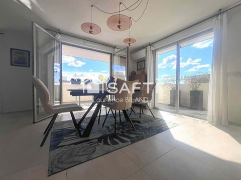 Superbe duplex T4/5 contemporain – 109m² – Dernier étage – Proximité Allées Provençales