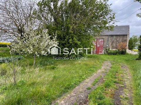 Maison à restaurer à l'identique 64 m2 - grange 20 m2 - terrain 4376 m2 en partie zone agricole - proche Artenay (45)