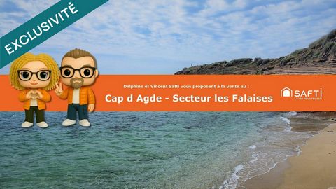 CAP D AGDE - LES FALAISES - APPARTEMENT T2 - 39 M²